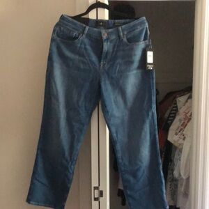 EUC SFAM seven Calie straight leg jeans